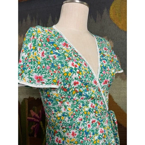 Poupette St. Barth Joe Wrap Dress S